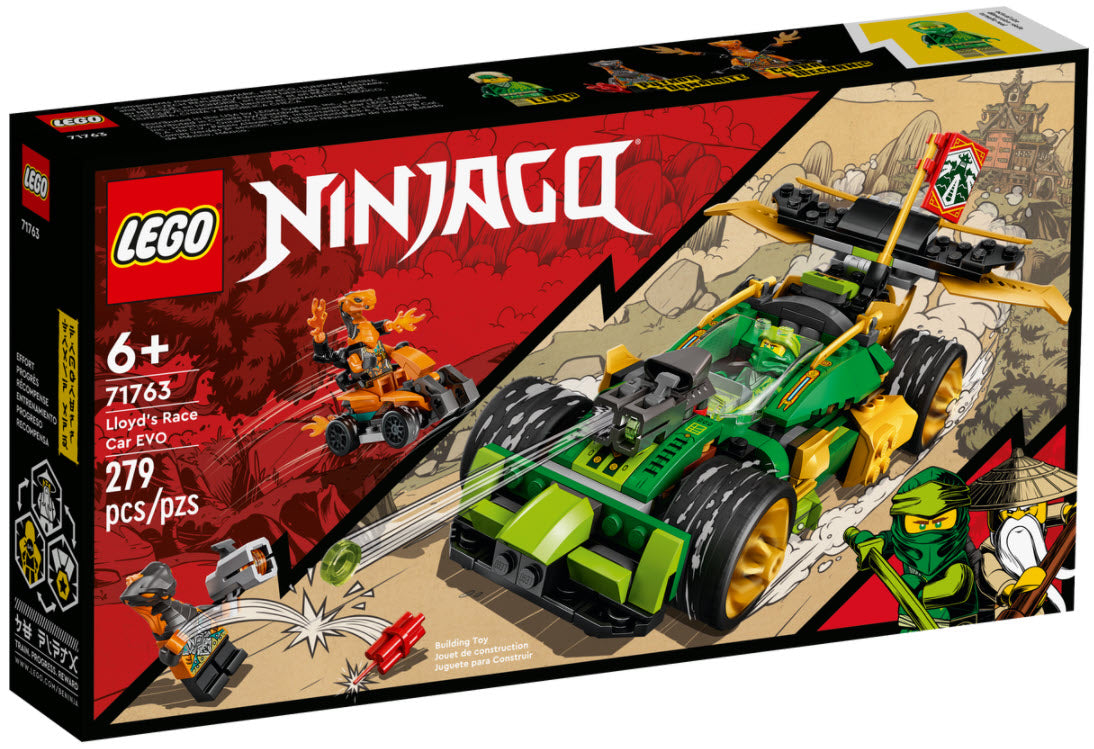 Verpackung: LEGO Ninjago 71763 Lloyds Rennwagen EVO