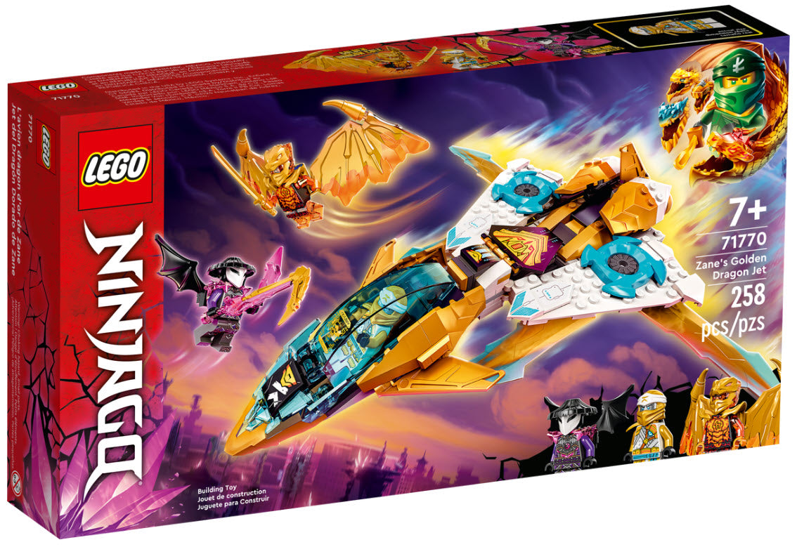 Verpackung: LEGO Ninjago 71770 Zanes Golddrachen-Jet