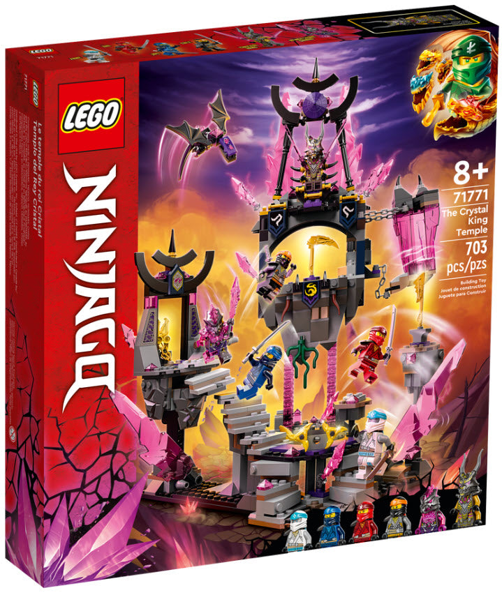Verpackung: LEGO Ninjago 71771 Der Tempel des Kristallkönigs