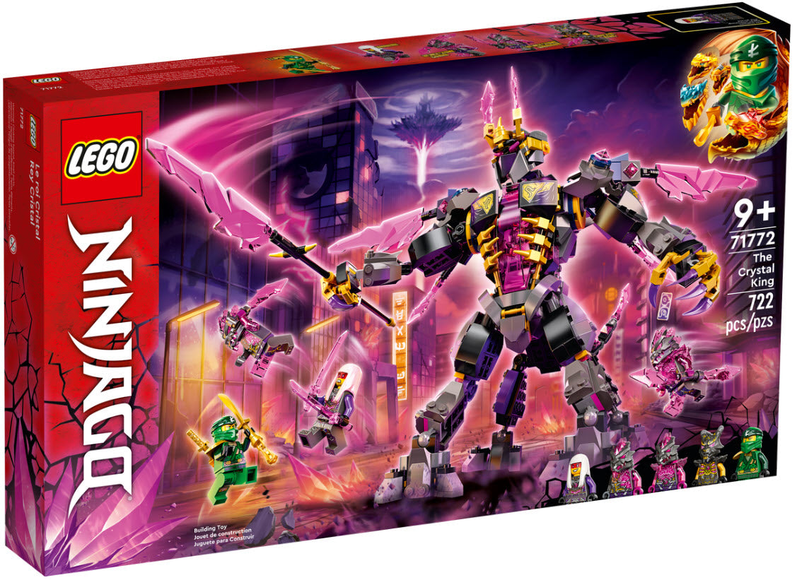 Verpackung: LEGO Ninjago 71772 Der Kristallkönig