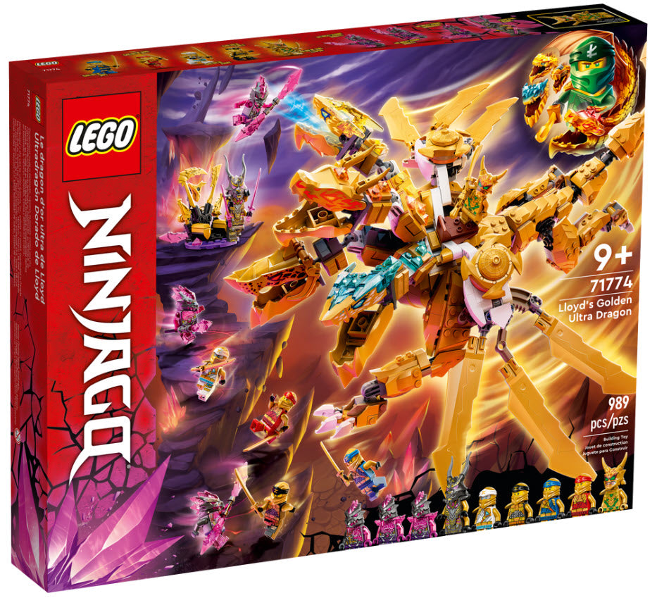 Verpackung: LEGO Ninjago 71774 Lloyds Ultragolddrache
