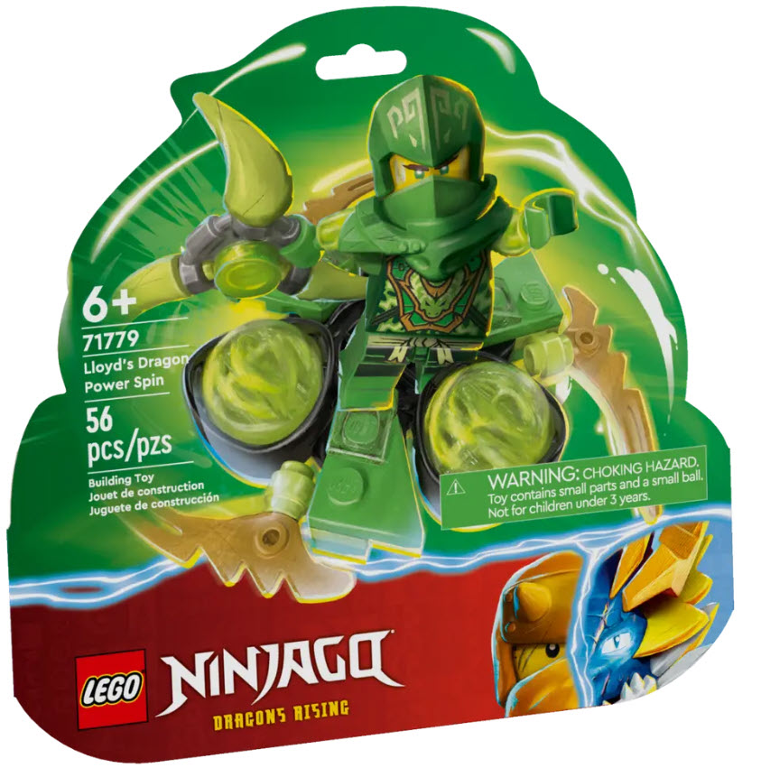 Verpackung: LEGO Ninjago 71779 Lloyds Drachenpower-Spinjitzu-Spin