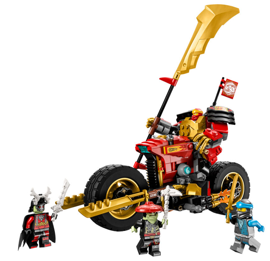 Inhalt: LEGO Ninjago 71783 Kais Mech-Bike EVO
