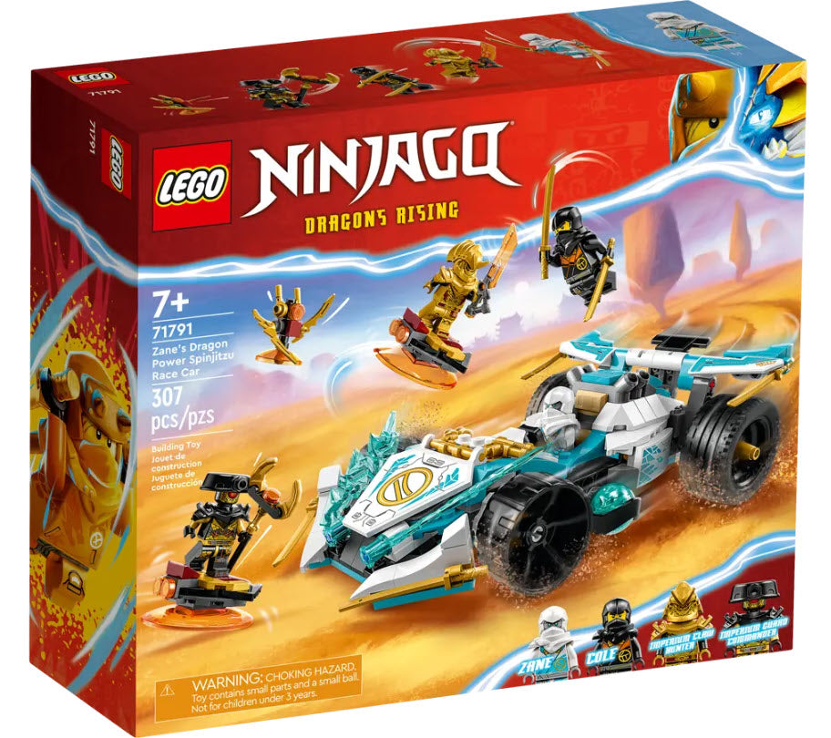 Verpackung: LEGO Ninjago 71791 Zanes Drachenpower-Spinjitzu-Rennwagen