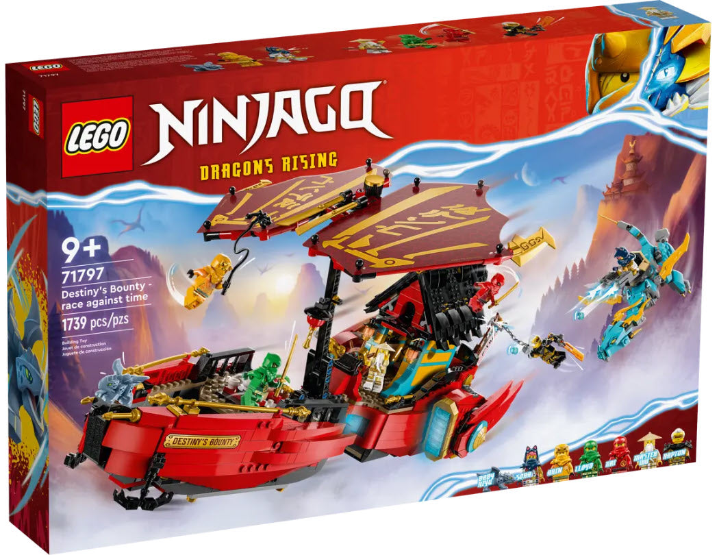 Verpackung: LEGO Ninjago 71797 Ninja-Flugsegler im Wettlauf mit der Zeit