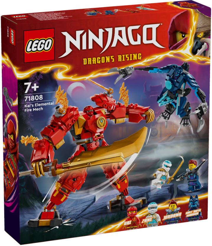 Verpackung: LEGO Ninjago 71808 Kais Feuermech