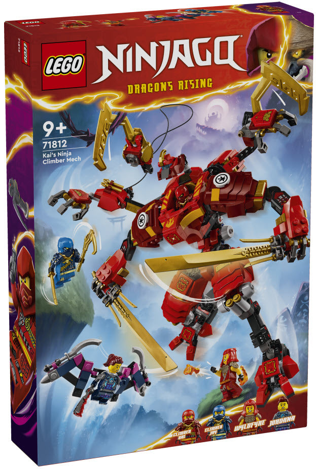 Verpackung: LEGO Ninjago 71812 Kais Ninja-Kletter-Mech