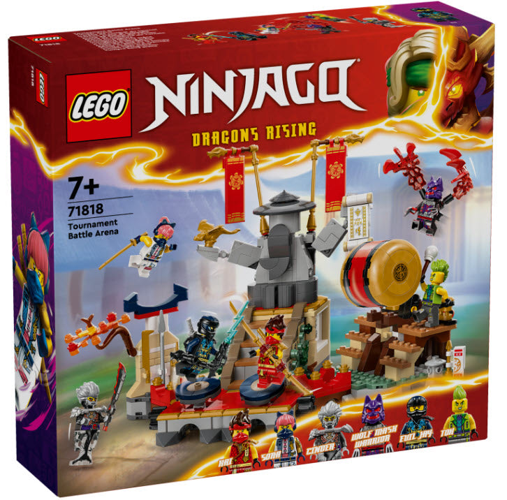 Verpackung: LEGO Ninjago 71818 Turnier-Arena