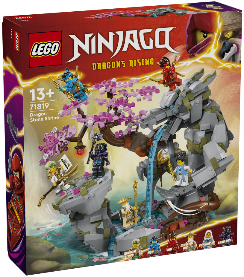 Verpackung: LEGO Ninjago 71819 Drachenstein-Tempel