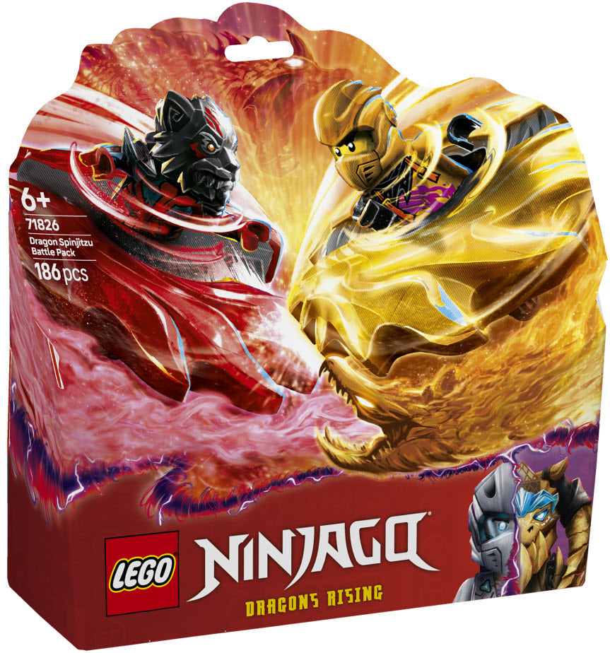 Verpackung: LEGO Ninjago 71826 Drachen-Spinjitzu Battle Pack