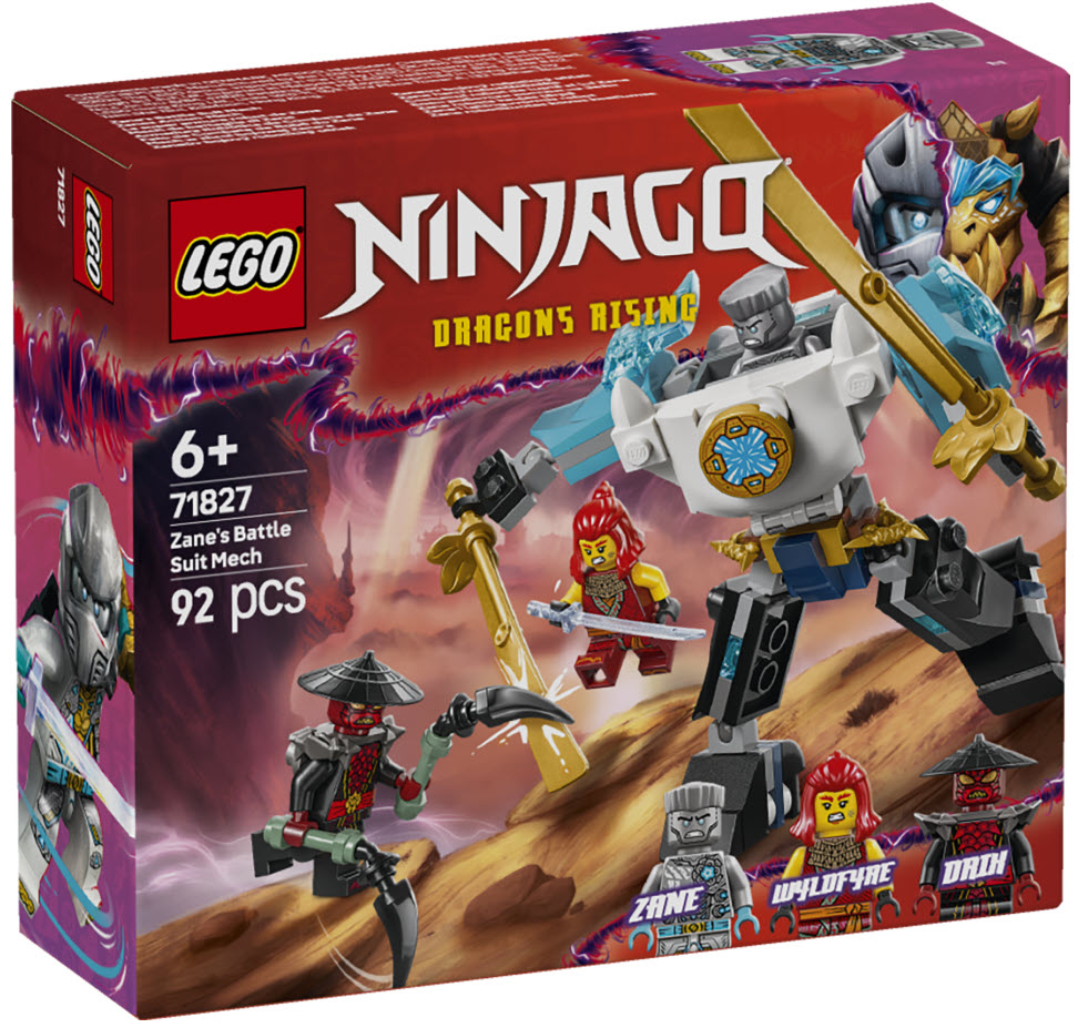 Verpackung: LEGO Ninjago 71827 Zanes Action-Mech