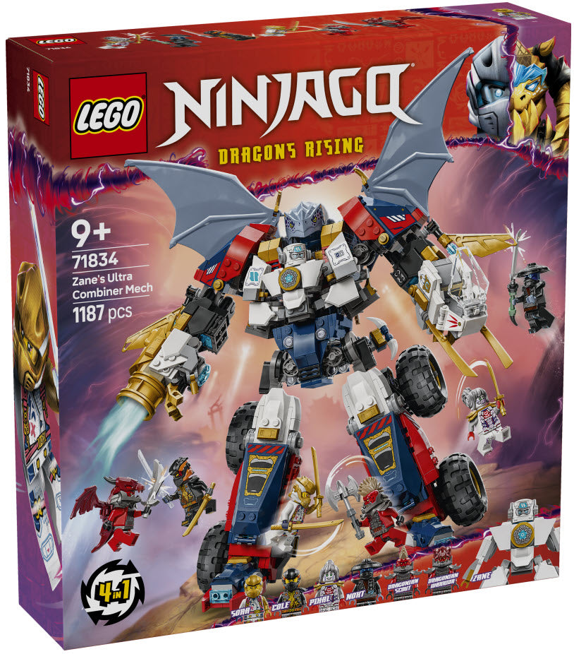 Verpackung: LEGO Ninjago 71834 Zanes Ultra-Kombi-Mech