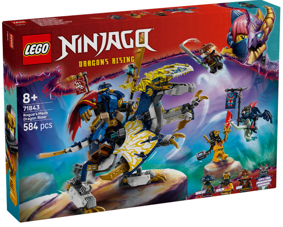 Verpackung: LEGO Ninjago 71843 Rogues Mech-Drachenreiter