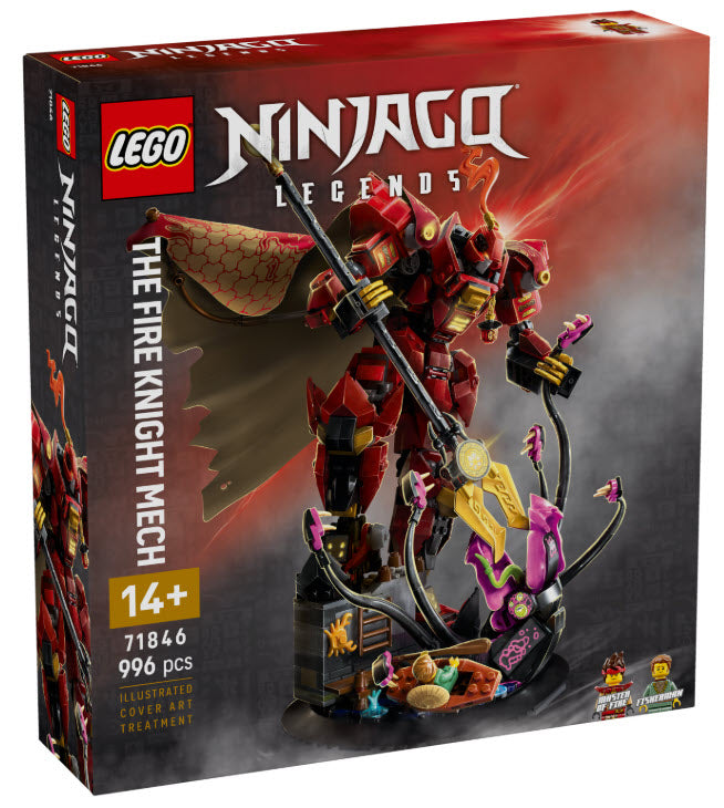 Verpackung: LEGO Ninjago 71846 Der Feuerritter-Mech