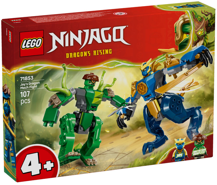 Verpackung: LEGO Ninjago 71853 Duell mit Jays Drachen-Mech