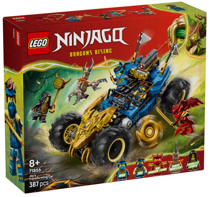 Verpackung: LEGO Ninjago 71856 Jays Transformationsflitzer
