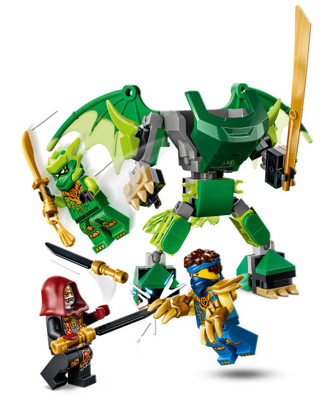 Detail 1: LEGO Ninjago 71862 Lloyds Drachen-Mech Battle Set
