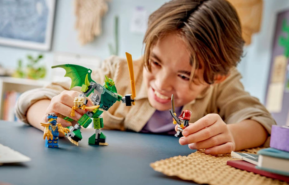 Detail 2: LEGO Ninjago 71862 Lloyds Drachen-Mech Battle Set