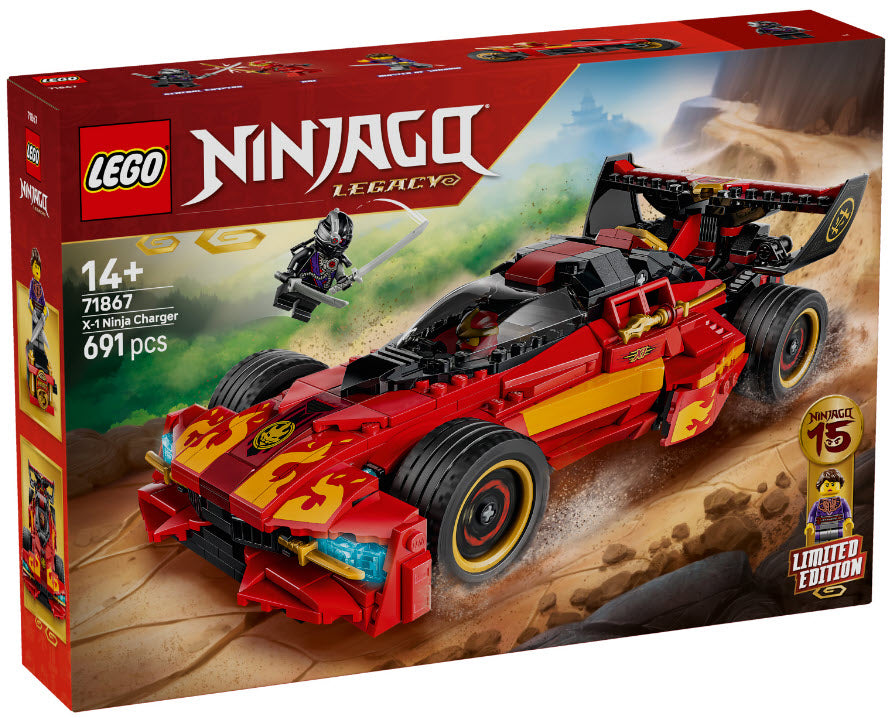 Verpackung: LEGO Ninjago 71867 15-jähriges Jubiläum des X-1 Ninja Supercar
