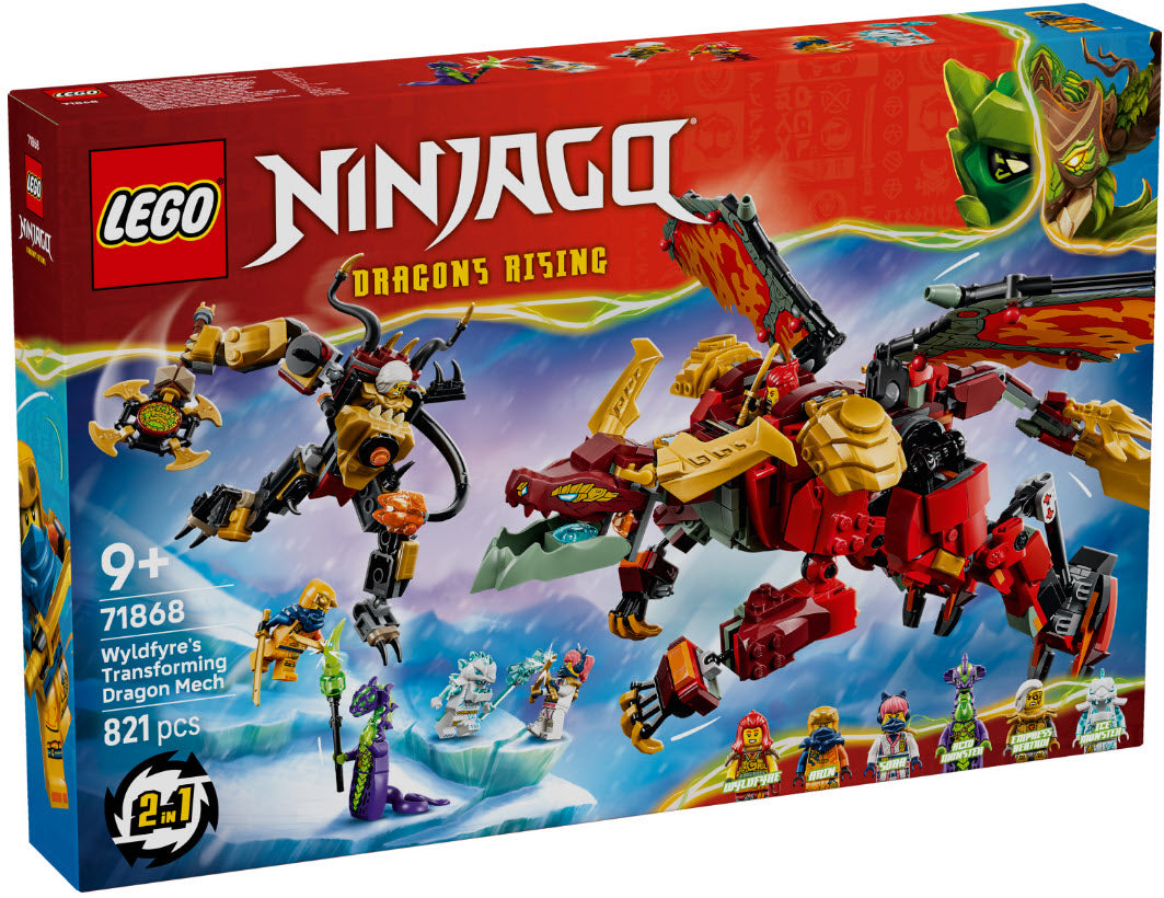 Verpackung: LEGO Ninjago 71868 Wyldfyres Drachenmech