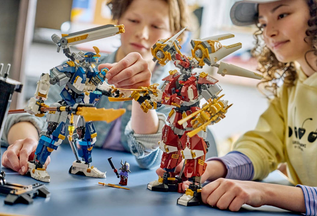 Detail 2: LEGO Ninjago 71870 Die Zwillings-Titanmechs