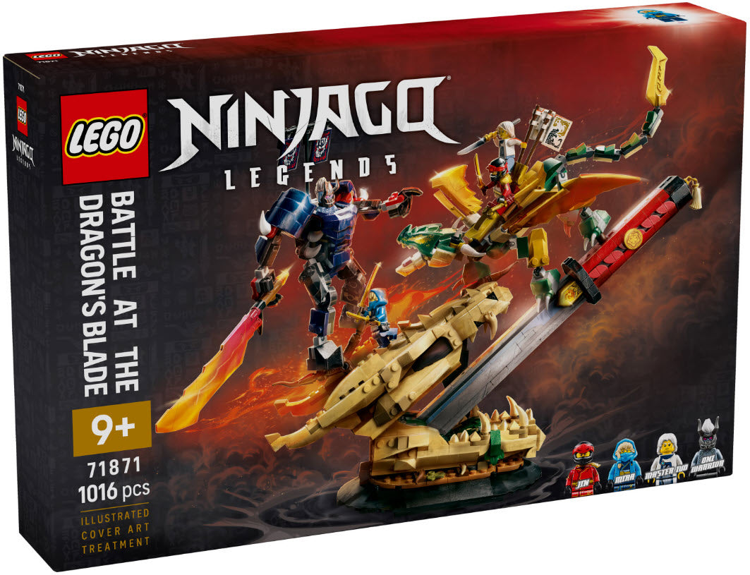 Verpackung: LEGO Ninjago 71871 Showdown auf der Drachenklinge