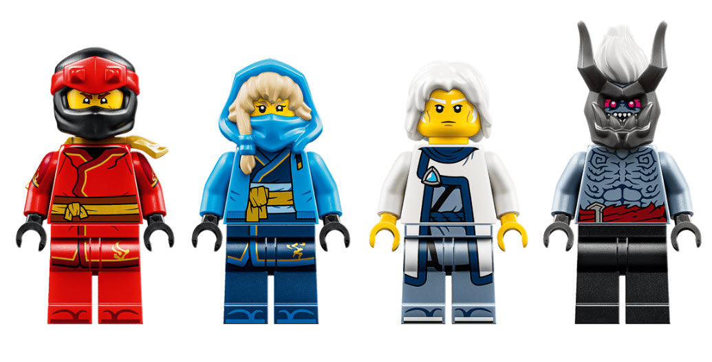Minifiguren: LEGO Ninjago 71871 Showdown auf der Drachenklinge