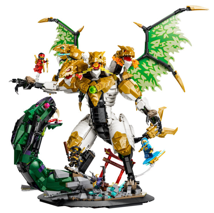 Inhalt: LEGO Ninjago 71872 Duell mit dem Ultradrachen