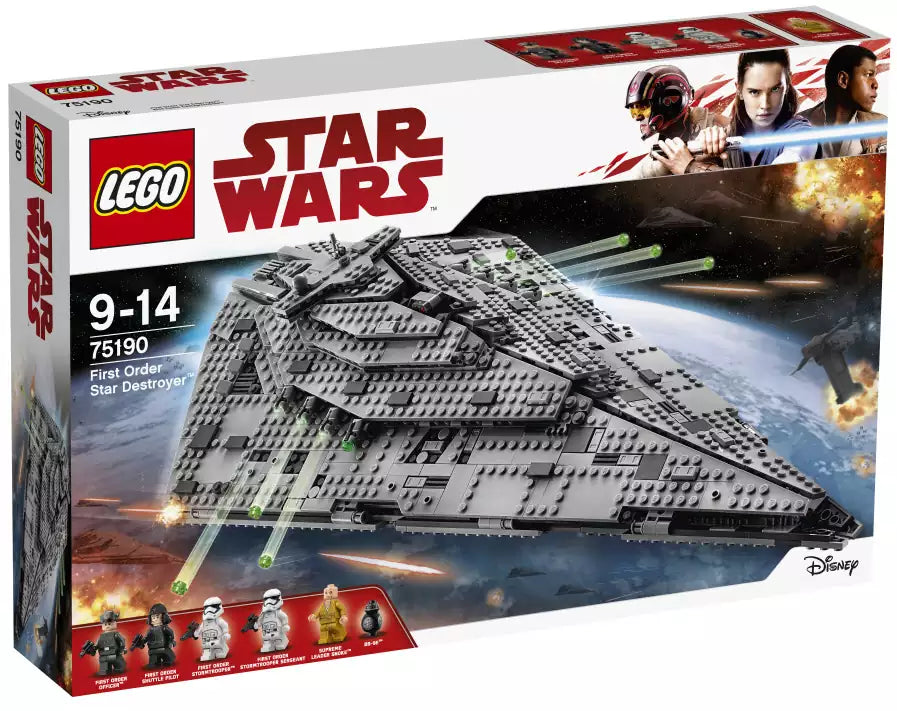 Verpackung: LEGO Star Wars 75190 First Order Star Destroyer