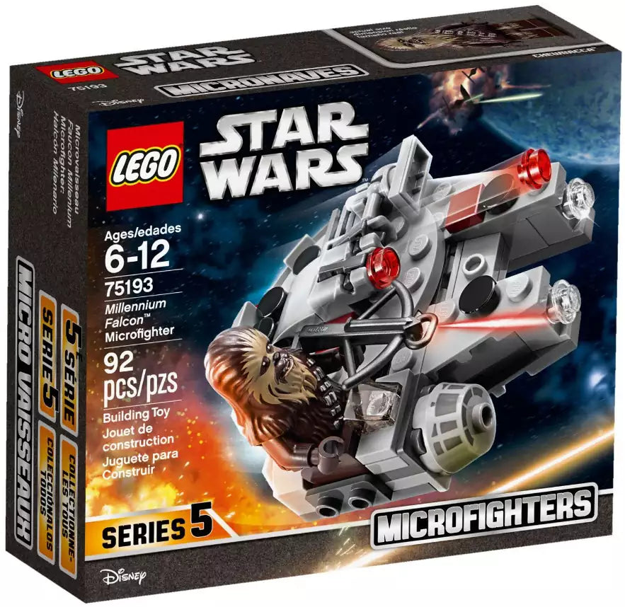 Verpackung: LEGO Star Wars 75193 Millennium Falcon Microfighter