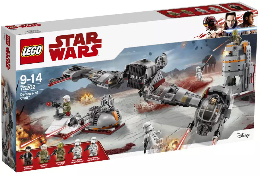Verpackung: LEGO Star Wars 75202 Defense of Crait