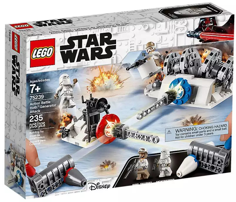Verpackung: LEGO Star Wars 75239 Action Battle Hoth Generator-Attacke