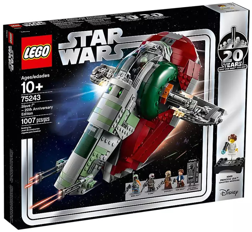 Verpackung: LEGO Star Wars 75243 Slave I – 20 Jahre LEGO Star Wars