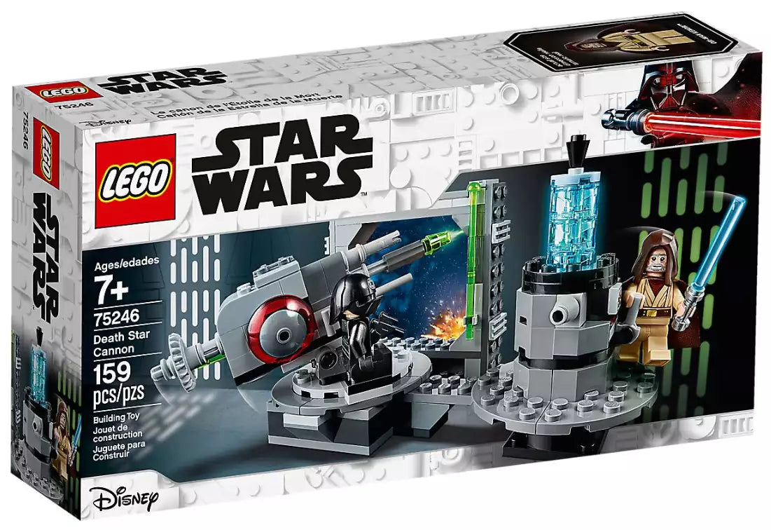 Verpackung: LEGO Star Wars 75246 Todesstern Kanone