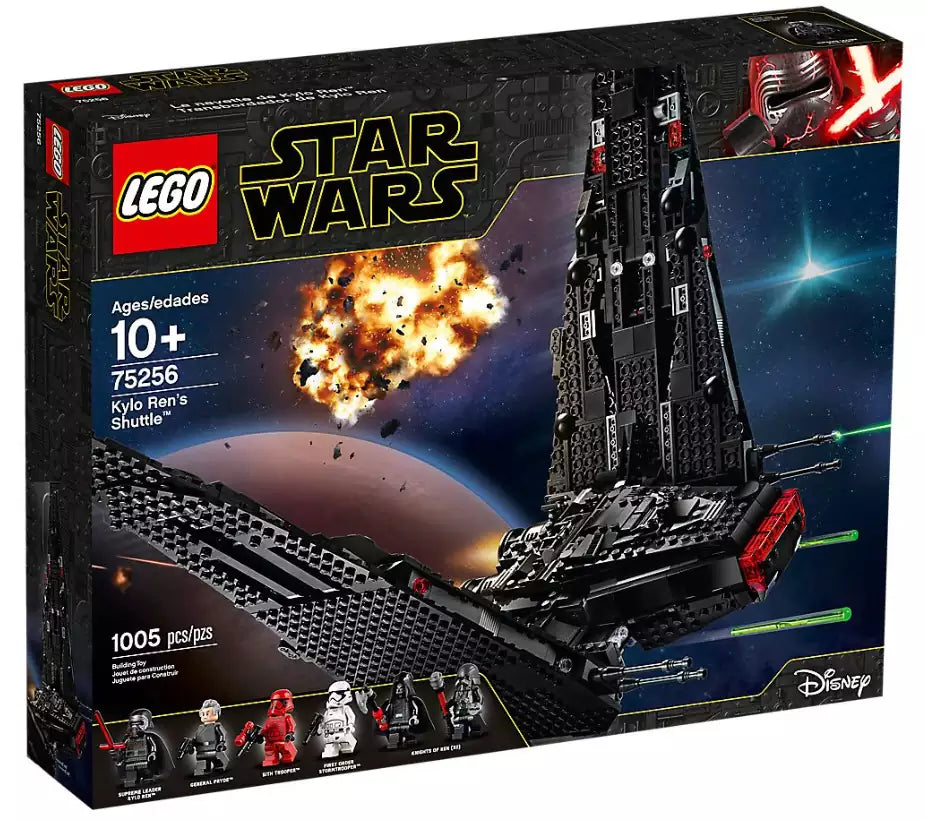 Verpackung: LEGO Star Wars 75256 Kylo Rens Shuttle