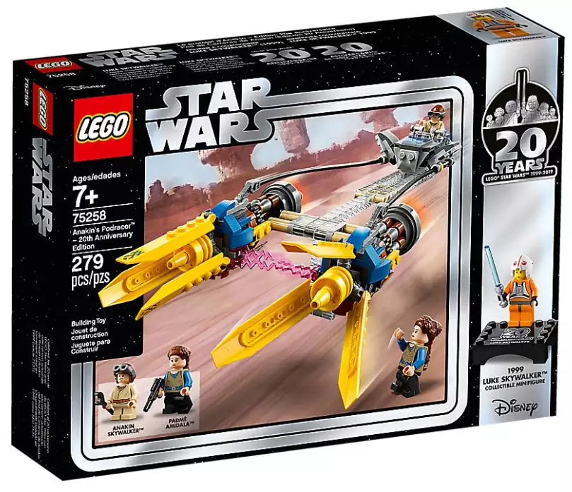 Verpackung: LEGO Star Wars 75258 Anakins Podracer – 20 Jahre LEGO Star Wars