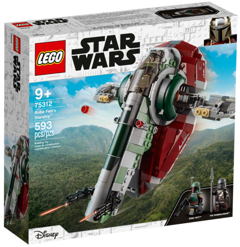 Verpackung: LEGO Star Wars 75312 Boba Fetts Starship