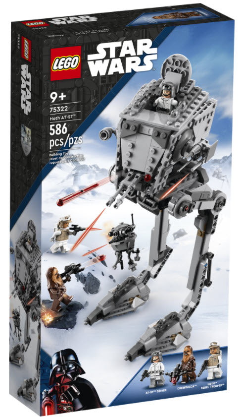 Verpackung: LEGO Star Wars 75322 AT-ST auf Hoth