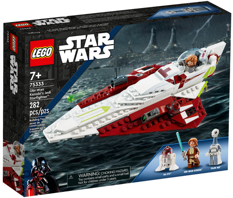 Verpackung: LEGO Star Wars 75333 Obi-Wan Kenobis Jedi Starfighter