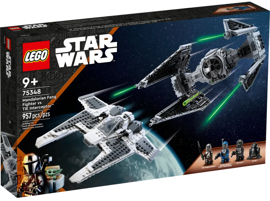 Verpackung: LEGO Star Wars 75348 Mandalorianischer Fang Fighter vs. TIE Interceptor