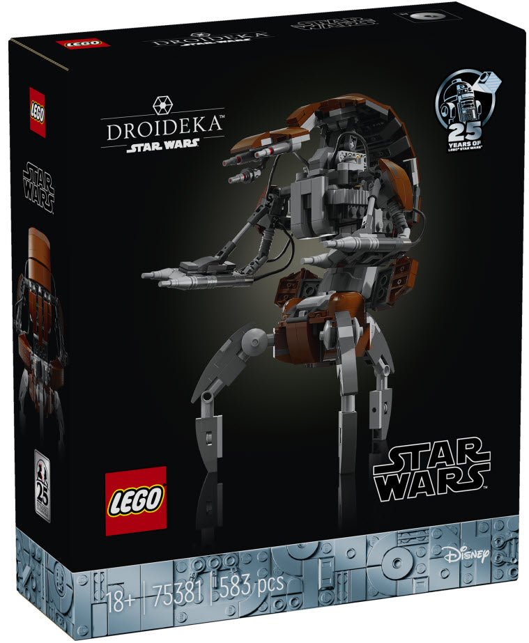 Verpackung: LEGO Star War 75381 Droideka