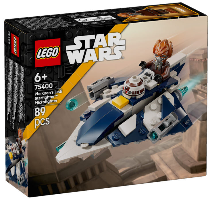Verpackung: LEGO Star Wars 75400 Plo Koons Jedi Starfighter Microfighter