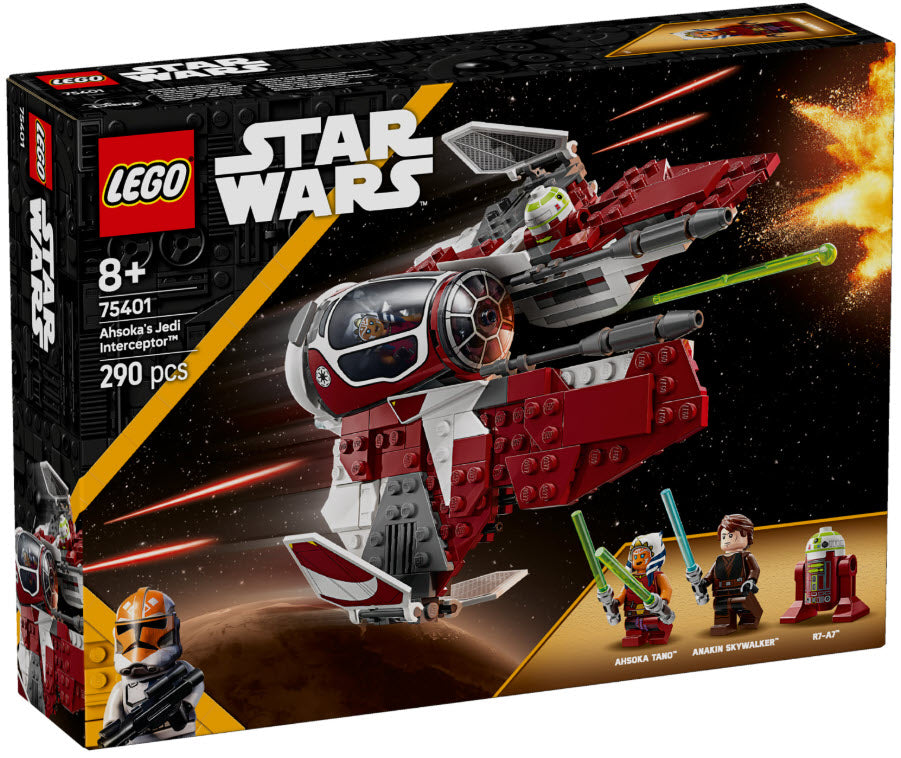 Verpackung: LEGO Star Wars 75401 Ahsokas Jedi Interceptor
