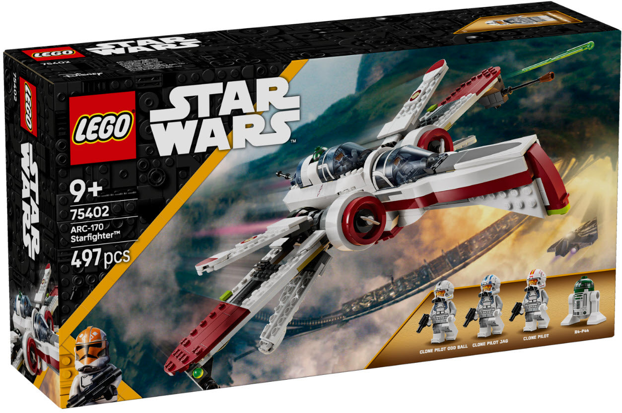 Verpackung: LEGO Star Wars 75402 ARC-170 Starfighter