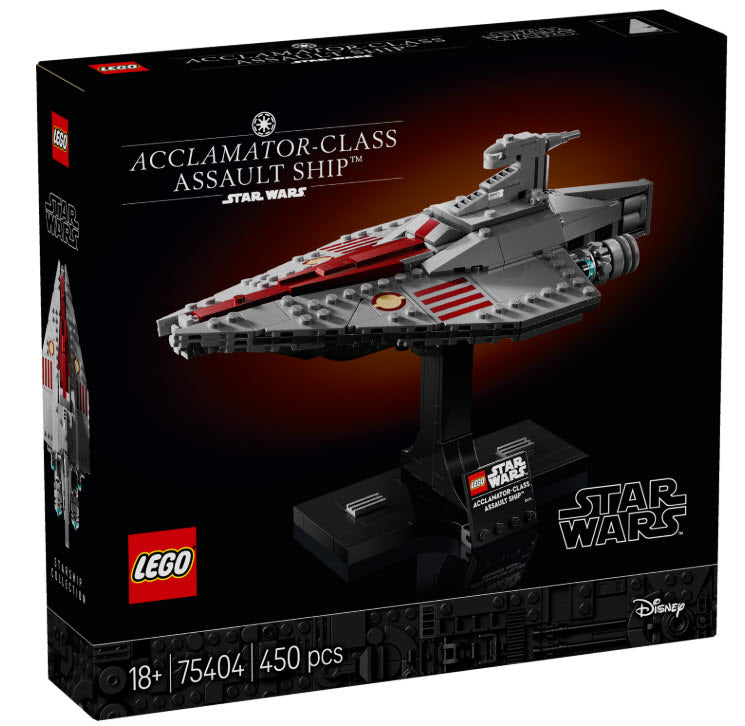 Verpackung: LEGO Star Wars 75404 Assault Ship der Acclamator-Klasse