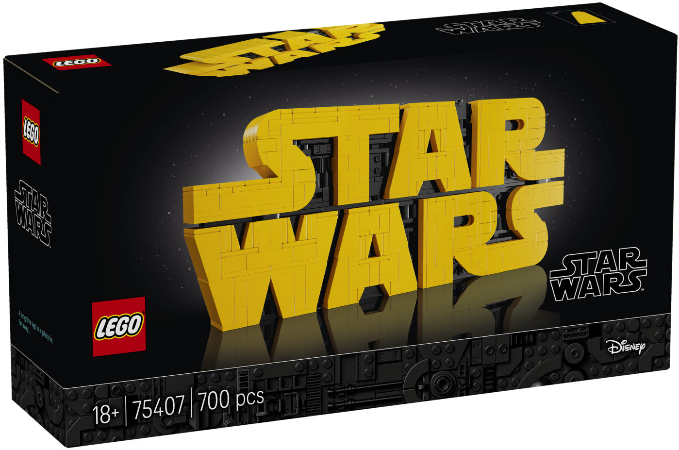 Verpackung: LEGO Star Wars 75407 Star Wars Logo aus LEGO Steinen