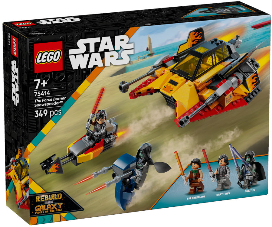 Verpackung: LEGO Star Wars 75414 The Force Burner Snowspeeder