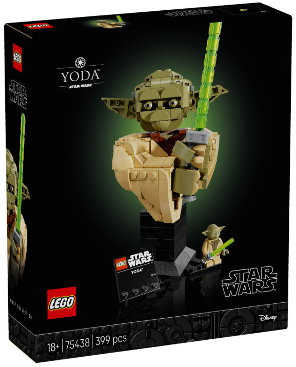 Verpackung: LEGO Star Wars 75438 Yoda Büste