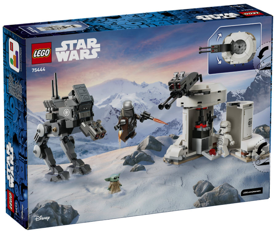 Box Rückseite: LEGO Star Wars 75444 Angriff des AT-RT