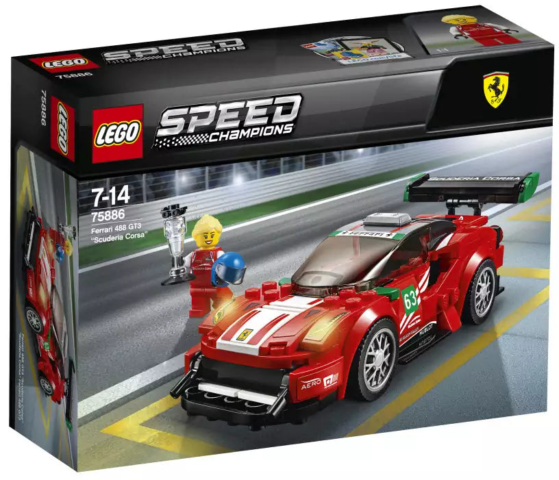 Verpackung: LEGO Speed Champions 75886 Ferrari 488 GT3 Scuderia Corsa